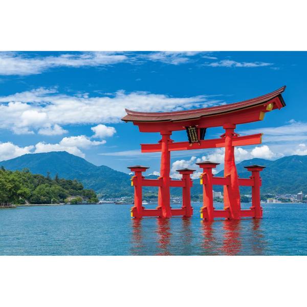 やのまん ジグソーパズル 1000ピース 厳島神社 大鳥居(広島) (50×75cm) 10-1491