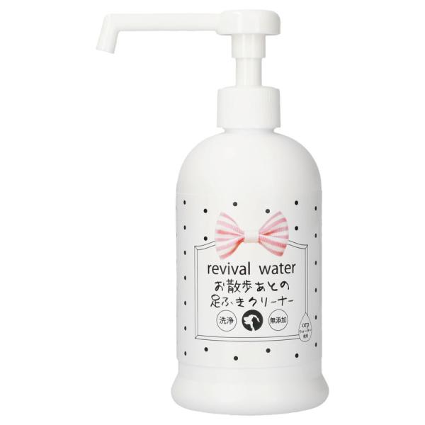 （まとめ買い）O・R・P リバイバルウォーター お散歩あとの足ふきクリーナー 300ml ペット用品 〔×3〕
