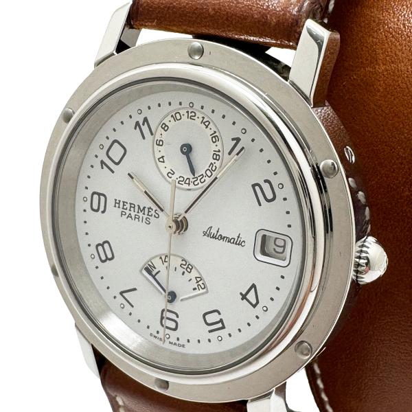 HERMES クリッパー 自動巻き 時計 パワーリザーブ cl5 710 HERMES エルメス CL5.710 クリッパー パワーリザーブ 自動巻き