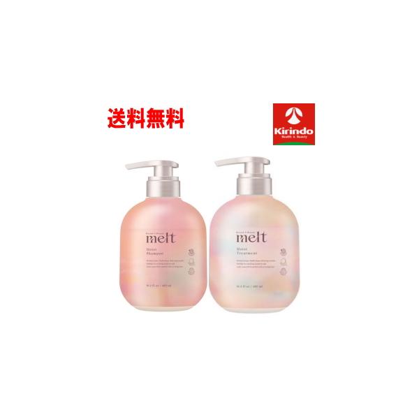 シャンプー kao Kao 送料無料 本体ペアセット 花王 メルト モイストシャンプー