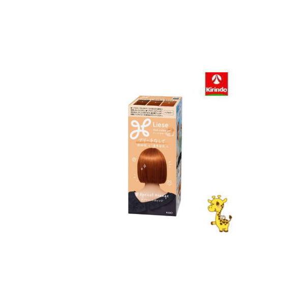 Liese 花王 リーゼ ティントカラージェル アプリコットオレンジ