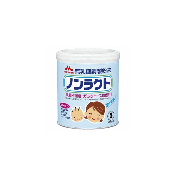 森永乳業 ノンラクト 300g×1缶 無乳糖調整粉末 乳糖不耐性ミルク 軽減