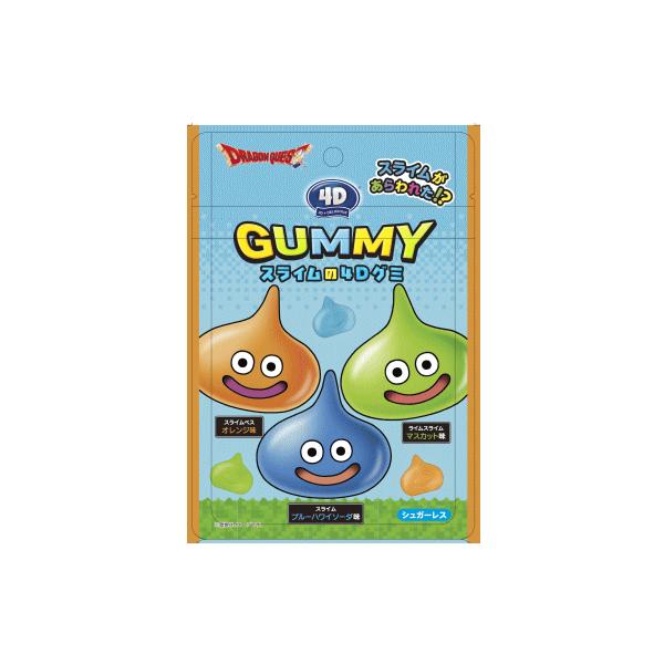 数量限定 スクウェアエニックス ドラゴンクエスト スライムの４Ｄグミ 38ｇ【 軽減税率対象商品】 ドラクエ スライムグミ スライムがあらわれた
