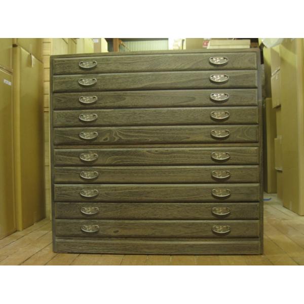 桐箪笥 収納 着物 整理 オリジナル 総桐整理箪笥箪笥10段 製造直売