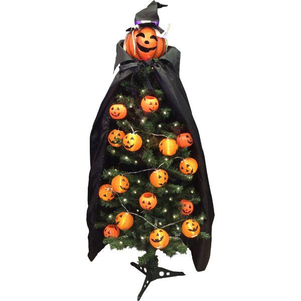 コロナ産業 HALLOWEEN 120cmツリー＆ハロウィンオーナメント