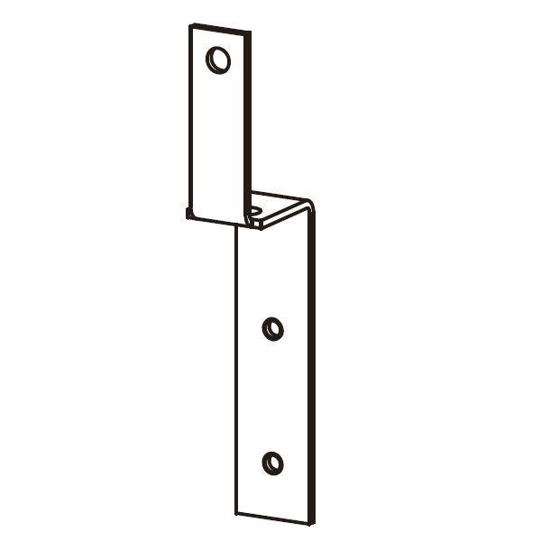 YKKAP アウターシェード 枠付け用選択部品セット シャッター付引違い窓　半外付/外付 スチールスラット １枚仕様 本体用ユニット YS 7AN-GSS-A シルバー