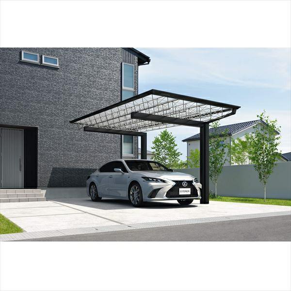 三協アルミ M シェード2 梁置きタイプ 片側支持 57 H26 ポリカーボネート屋根 カーポート 1台用 積雪cmまで 耐風圧強度38m S相当 エクステリアのキロyahoo 店 通販 Yahoo ショッピング