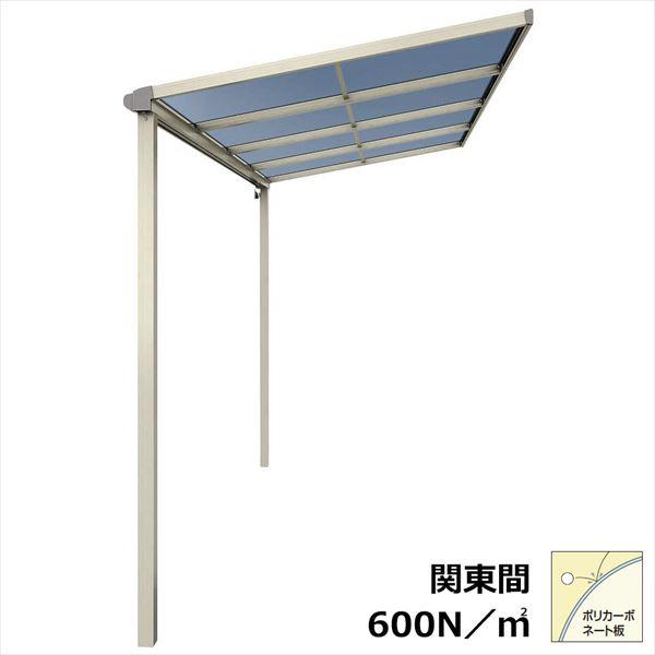 Ykkap テラス屋根 ソラリア 2間 3尺 柱標準タイプ 関東間 フラット型 600n M2 ポリカ屋根 単体 標準柱 積雪cm仕様 後付け エクステリアのキロyahoo 店 通販 Yahoo ショッピング