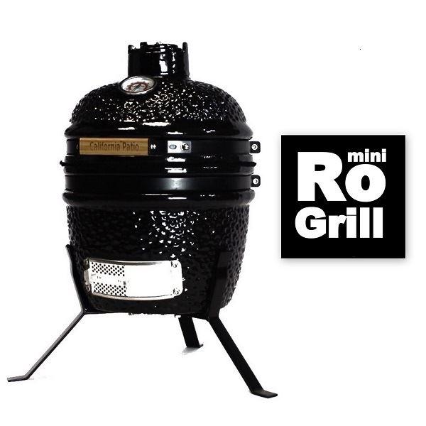 カリフォルニア パティオ Ro mini Grill セラミック製チャコールBBQ