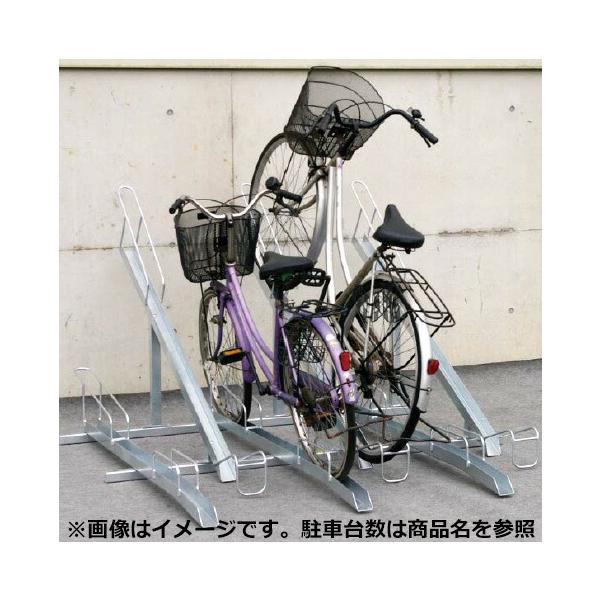 ダイケン 傾斜式サイクルスタンド KS-F285B型（5台用） 280mmピッチ