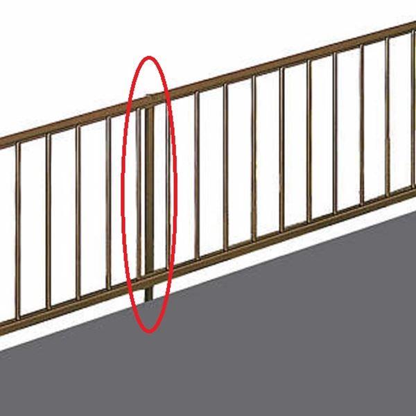 YKKAP YKK �V���v���I�t�F���X TK�^�i�X�Βn�p�j �� T100 H1000 ����100cm �x�� ���̂� ������ �w�t�F���X ���� �c �i�q ���i�摜