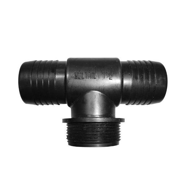 商品コード：138388ネジサイズが3/4"BSPのボールバルブ用ホースコネクターです。写真やイラストのようにエアレーターポンプやスルハル等と組み合わせて使用できます。◆形状:T型◆ネジサイズ:1-1/2"BSP◆ホースサイズ:38.1mm...