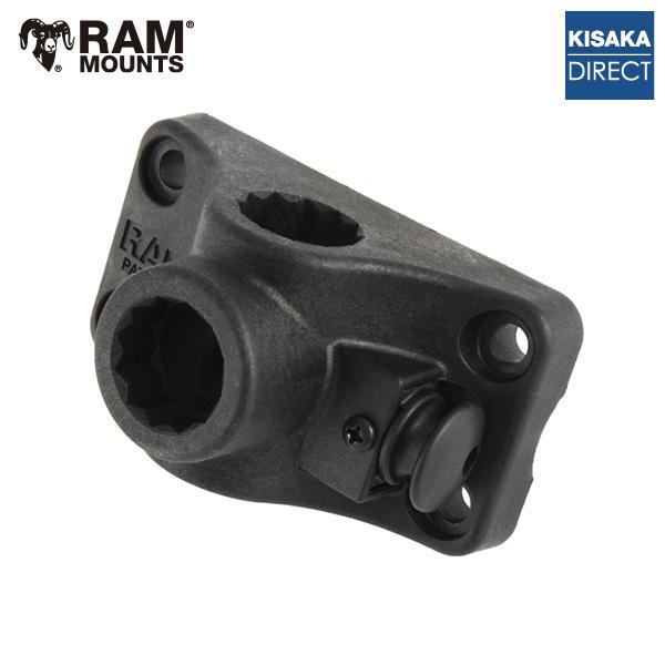 商品コード：181143スウィベルポストタイプのRAMマウントパーツを挿して使用するスプラインポストベースです。本モデルはポスト差込穴は縦穴・横穴共に貫通しており、水が抜ける構造です。平らな場所であれば壁面・床面両方に取付可能です。4スミの...