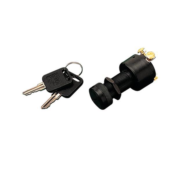 4ポジションキ-スイッチ ACC-OFF-ON-スタート 28mm ブーツ付 : キサカ