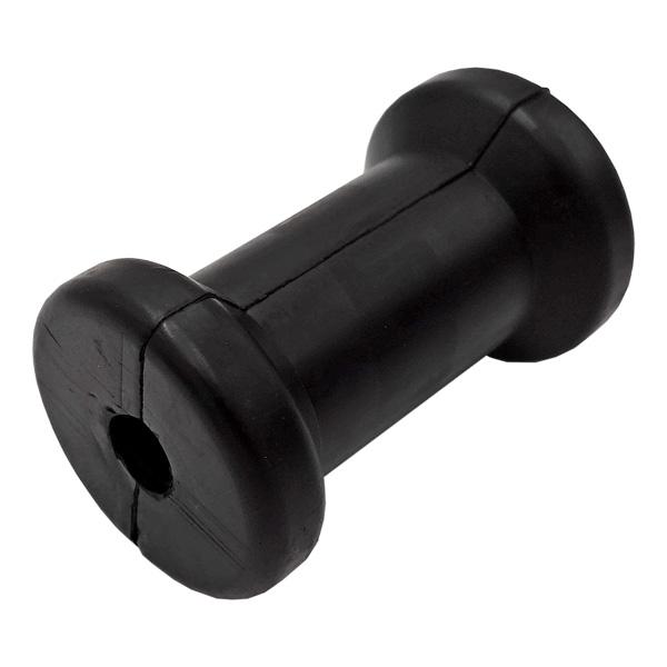 商品コード：356190トレーラーに取り付けてボートの上げ下ろしの際につく傷を防ぐスプールローラーです。取り付けには、別売りのパネルブラケット及びスチールシャフトを使用します。◆ローラーのみの販売◆直径:75mm◆幅:126mm◆シャフト穴...