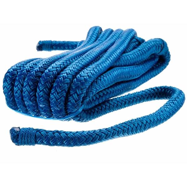 商品コード：4409312本1セットのカラーフェンダーロープです。ナイロン素材を使用したダブルブレード(二重構造)ロープで、しなやかでありながらも、強度と耐摩耗性に優れます。片側には、通常の結び目よりも強い、アイスプライス加工（輪っか状の加...