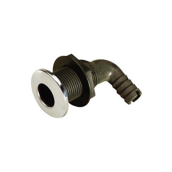 【はる】 attwood 68580-1 スルハル L型 32mm 1-1/4インチ ステンレスヘッド