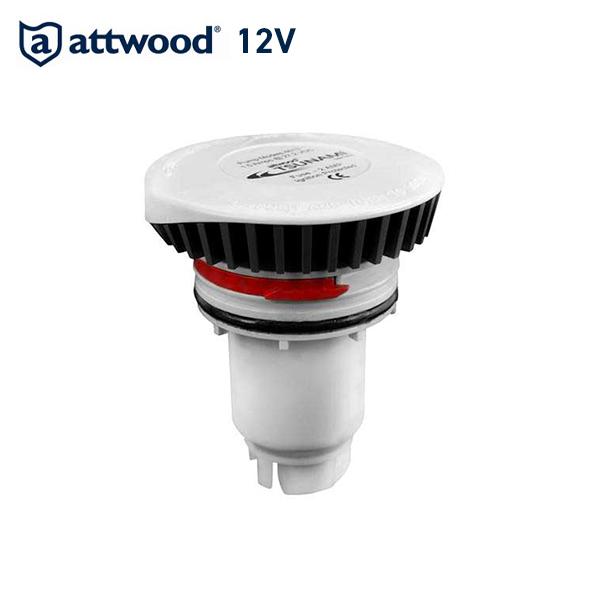 ビルジポンプ 12V 1200GPH スペアモーター エアレーターポンプ用 attwood 4624-6