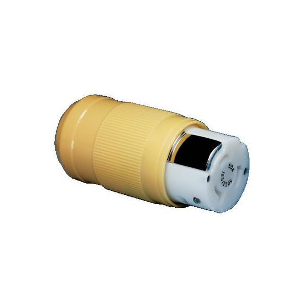 陸電ケーブル 50A 125V 250V用 メス プラグ MARINCO マリンコ : キサカ