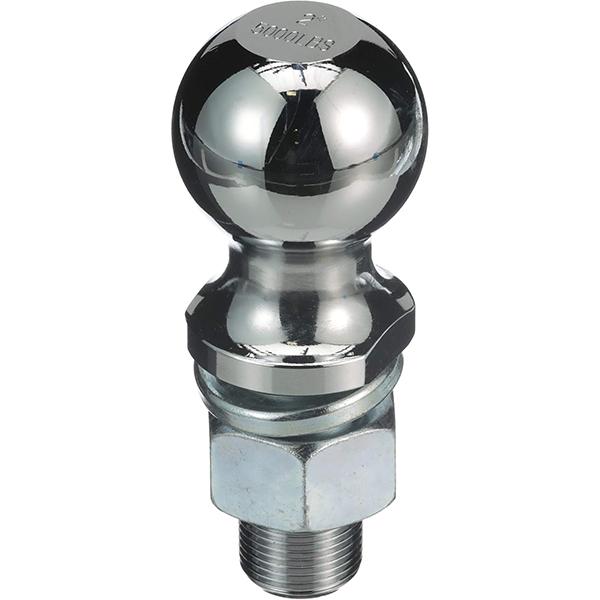 商品コード：500530スチール製ヒッチボールです。◆ボールサイズ：2インチ◆ボルトサイズ：径3/4インチ(19mm)×長さ60mm◆最大牽引重量：3500lbs(1589kg)