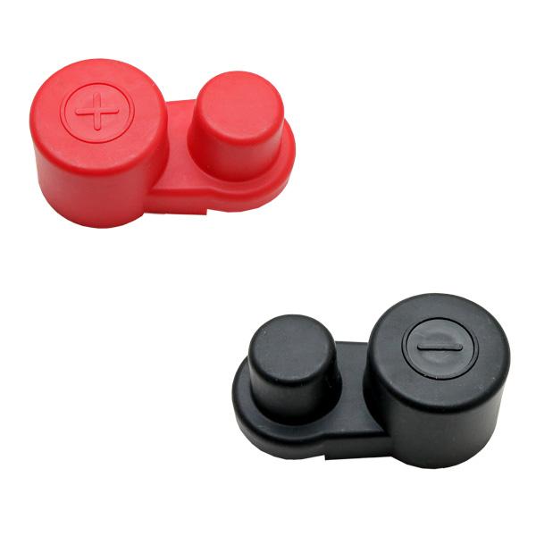 バッテリーターミナルカバー +-端子セット 赤 黒 ボイジャー専用