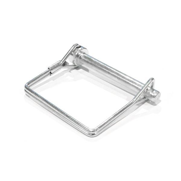 商品コード：505951ヒッチカプラーなどに使用するスチール製のロックピンです。◆ピン径：6.35mm(1/4インチ)◆ピン首下長さ：55.5mm(有効長：47.5mm)◆奥行き内寸法：38mm◆材質：スチール◇Locking Pin-1/4"