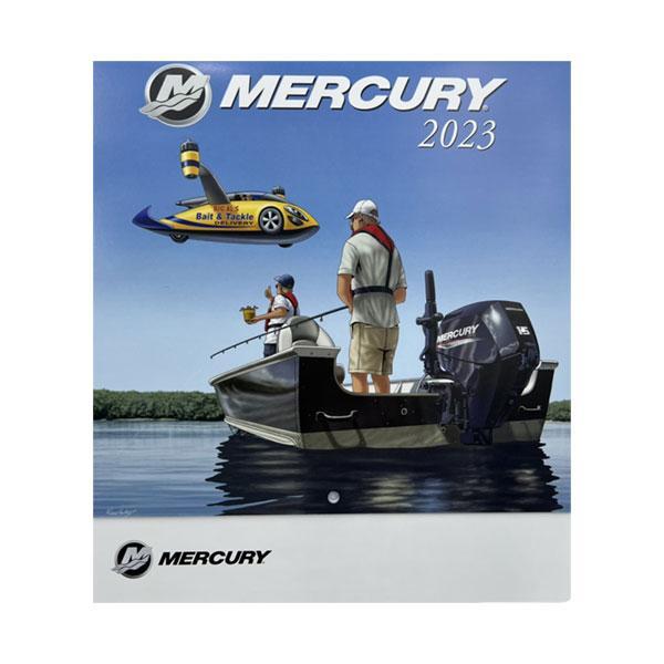 マーキュリー MERCURY 2023版 公式 壁掛カレンダー ウォールカレンダー　ネコポス8点まで可