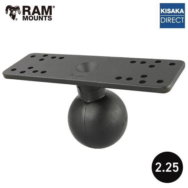 // 即納 // ラムマウント 直接仕入 RAM-D-115BU 魚探マウント 2.25インチボール ベース ボート 架台