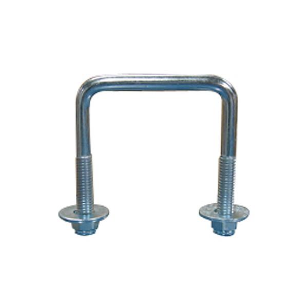 商品コード：786230Uボルト×1とロックワッシャー、ナット×各2個のセットです。◆サイズ：ボルト径：11mm×内幅：77mm×長さ84.13mm◆材質：スチール(亜鉛メッキ)製コの字ボルト ボートトレーラー ボート用品 トレーラー バンク