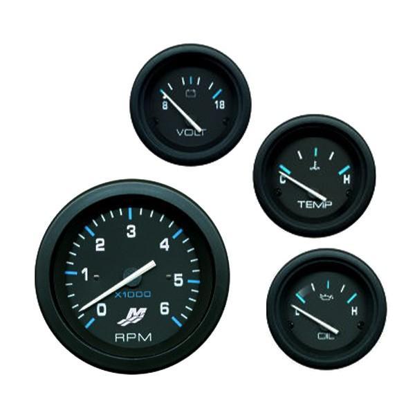 Mercury Marine メーター4点セット フラッグシップ ブラック Mercury Marine メーター4点セット フラッグシップ ブラック