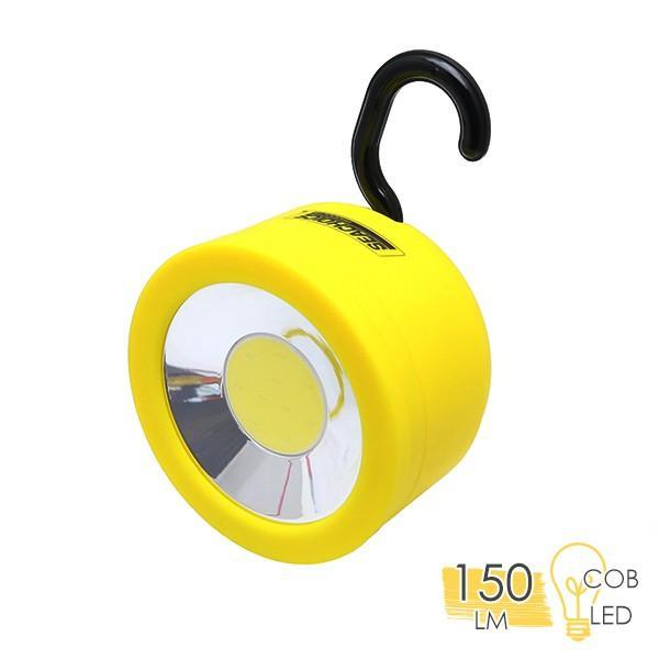 商品コード：800811SEACHOICE社のコンパクトなポータブルLEDライトです。乾電池式なので、持ち運びも楽々。背面にはフックとマグネットが付いており、様々な場所に設置できます。ラウンドヘッドは約150°の幅で調整可能。暗い場所での作...