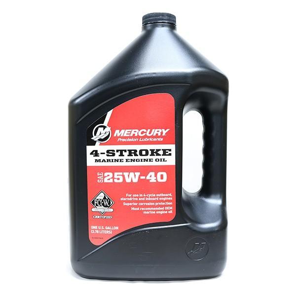 商品コード：92-8M0078628MERCURY純正 高品質で防食性に優れた4ストロークオイル 25W-40です。4ストロークマーキュリー船外機・マークルーザーガソリンエンジンに使用できます。(※)夏場などの外気温が高温になる場合のMER...