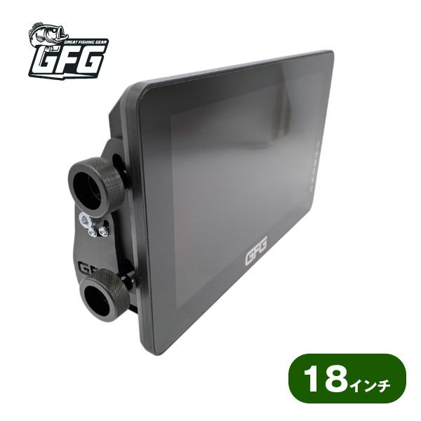 GFG ミラーリング ガーミン魚探 18インチ モニター 増設 魚群探知機 