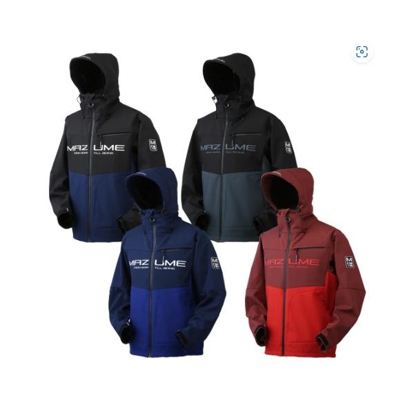mazume ウインドカット ジャケット mazume ウインドカットジャケット ダブルトーン ブラウン×レッド L