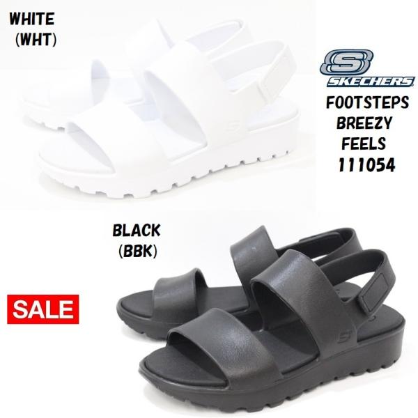 fB[X X|[cT_ XPb`[Y SKECHERS FOOTSTEPS BREEZY FEELS 111054 WHT BBK