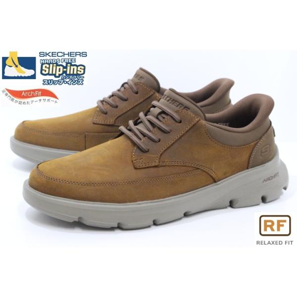 SKECHERS（スケッチャーズ） スリップインズ アーチフィット 本革