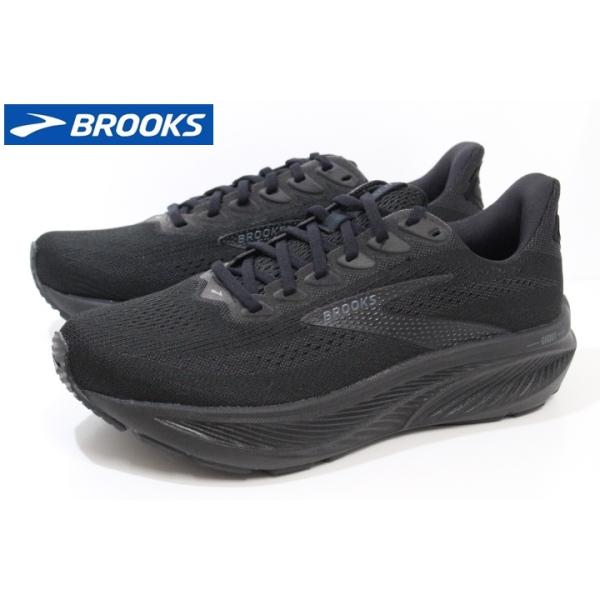 ブルックス ゴースト 超幅広 メンズ ランニングシューズ BROOKS Ghost 17 SUPER WIDE BRM 4425 BLK