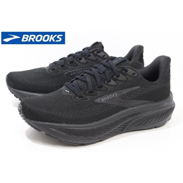 ブルックス ゴースト レディース 幅広 ランニングシューズ BROOKS Ghost 17 WIDE BRW4313 BLK