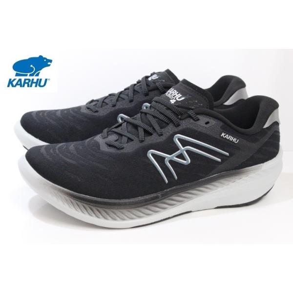 カルフ フュージョン メンズ ランニングシューズ Karhu MEN'S FUSION 4.0 KH101013 BLACK/STORMY WEATHER