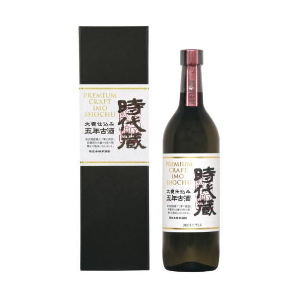 京屋酒造 焼酎 ギフト 時代蔵 五年古酒 28度 720ml 化粧箱入り 特別