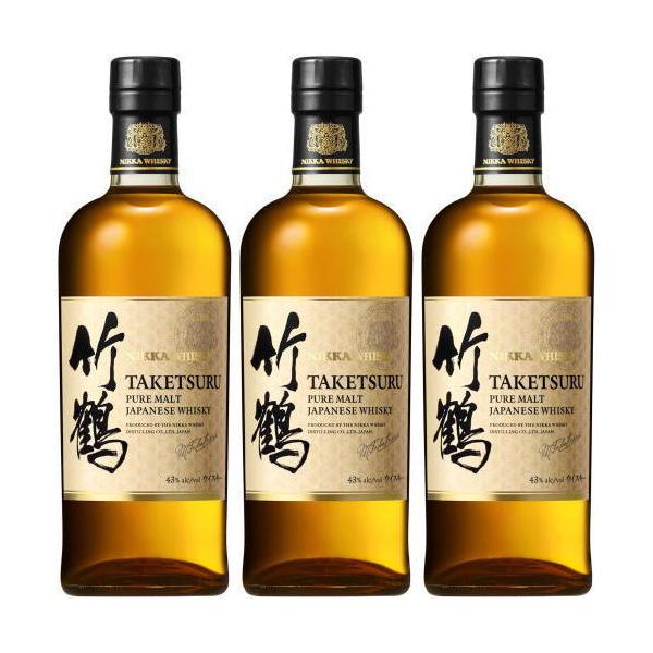 ニッカウヰスキー（NIKKA WHISKY） 竹鶴 ピュアモルト 700ml 箱なし 3