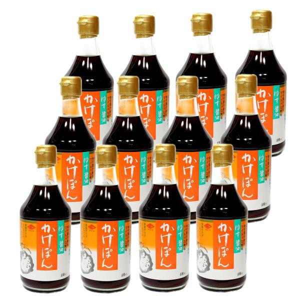 チョーコー醤油 ゆず醤油かけぽん 400ml×12本 高知県産ゆず使用 ポン酢 ぽん酢 鍋 焼肉