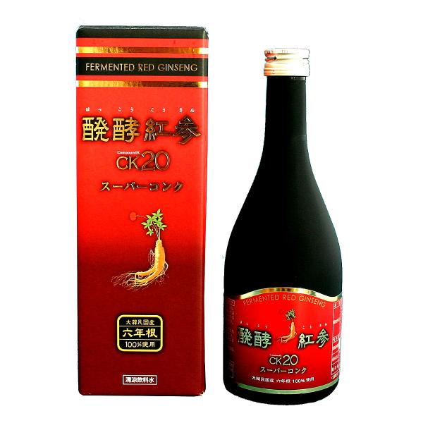 高麗人参 ドリンク 醗酵紅参 CK20 スーパーコンク ナチュラル 高麗人参 ドリンク 醗酵紅参 CK20 スーパーコンク ナチュラル
