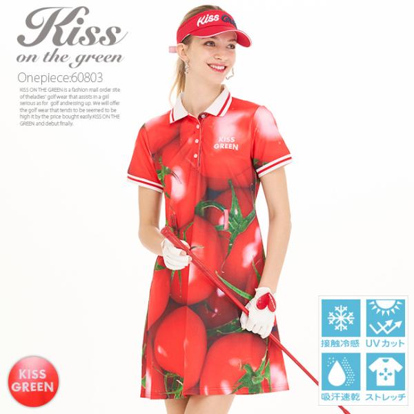 KISS ON THE GREEN（キスオンザグリーン） ゴルフ ワンピース 半袖