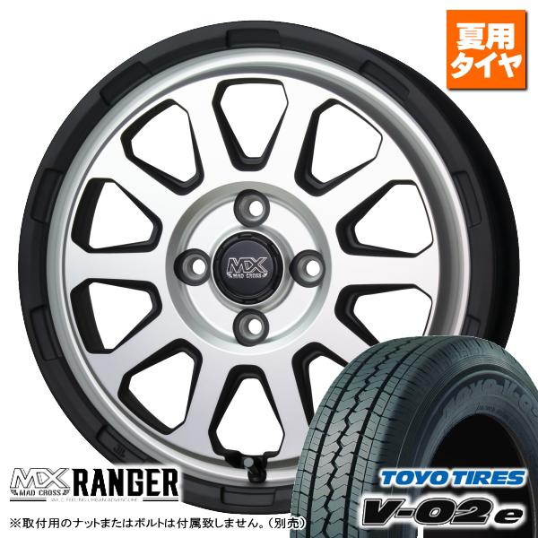 サクシードやプロボックス　TOYO　夏タイヤ　155/80R14LT　ホイール付 サクシードやプロボックスTOYO夏タイヤ155/80R14LTホイール付