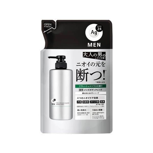 エージーデオ24メン 薬用メンズボディクレンズ つめかえ用 420mL