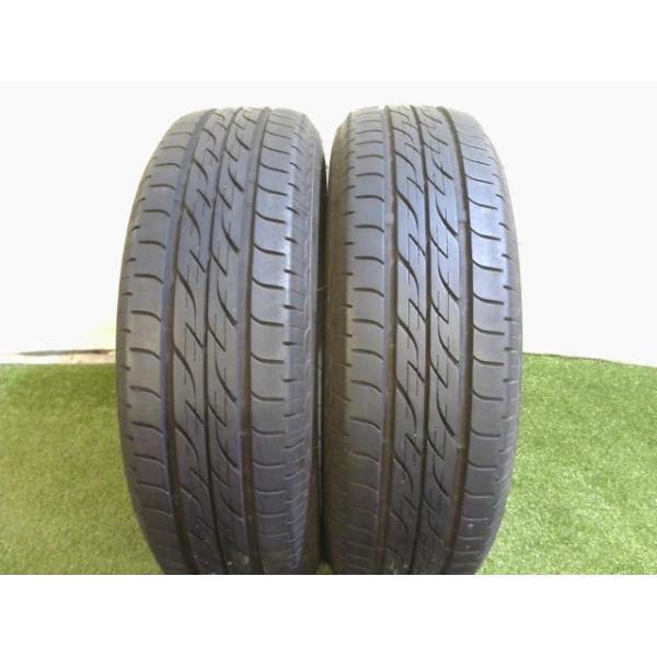 中古 155/65R13 BRIDGESTONE ブリヂストン NEXTRY 2本 2022年製 4,4 