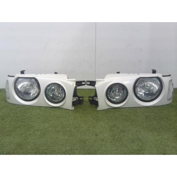 Y32セドリック・グロリア　後期用クリスタルヘッドライト★アイライン付き★