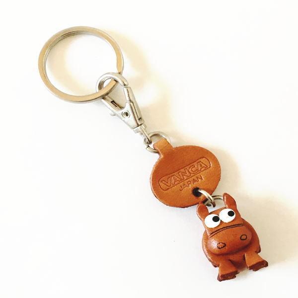 革 キーホルダー 干支 うま レザー 皮 ウマ 馬 えと 十二支 動物