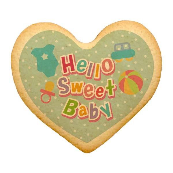 Hello Sweet Baby01_�n�[�g���߂łƂ���`���郁�b�Z�[�W�X�C�[�c �o�Y�j�� ���j �v�` �M�t�g �������� �v�����g�N�b�L�[